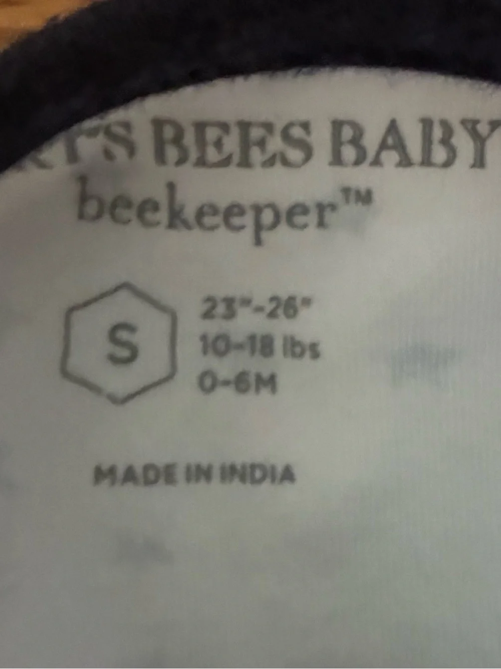 Burt’s bee Baby Sleeveless Star Print Sleep Sack - White black cotton
